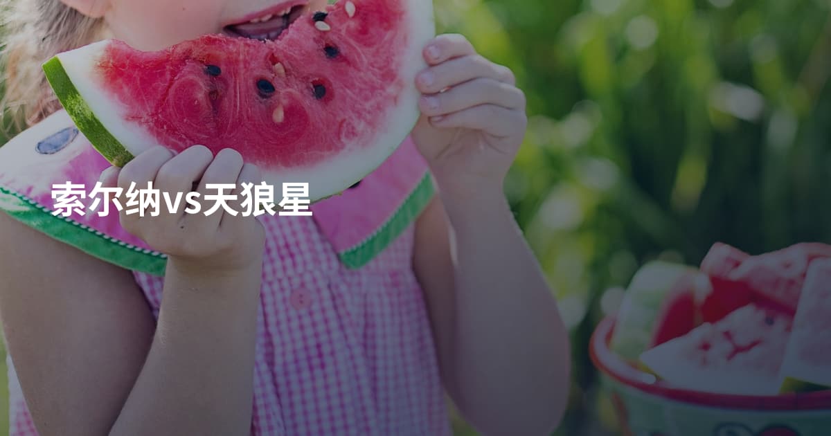 索尔纳vs天狼星