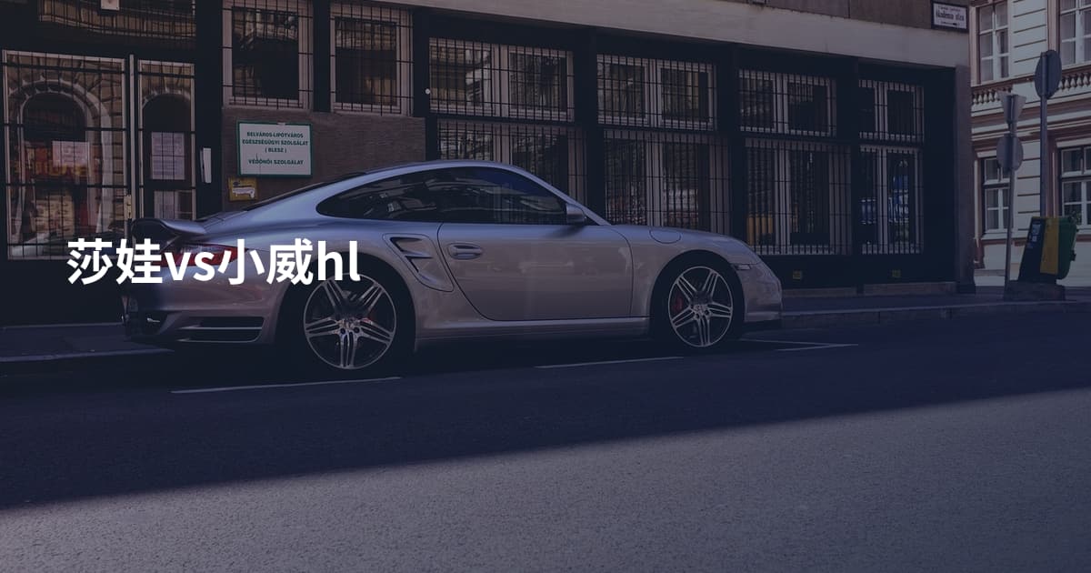 莎娃vs小威hl