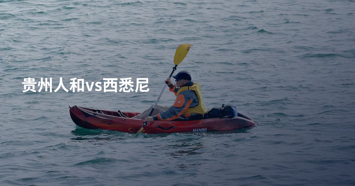 贵州人和vs西悉尼