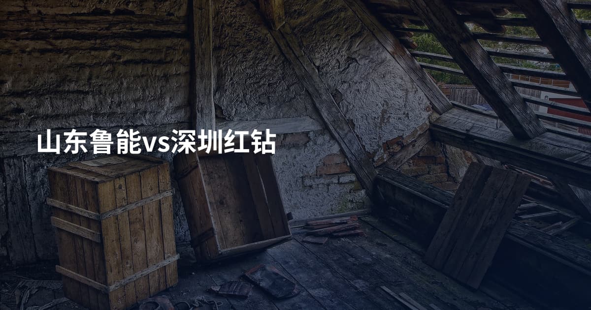 山东鲁能vs深圳红钻