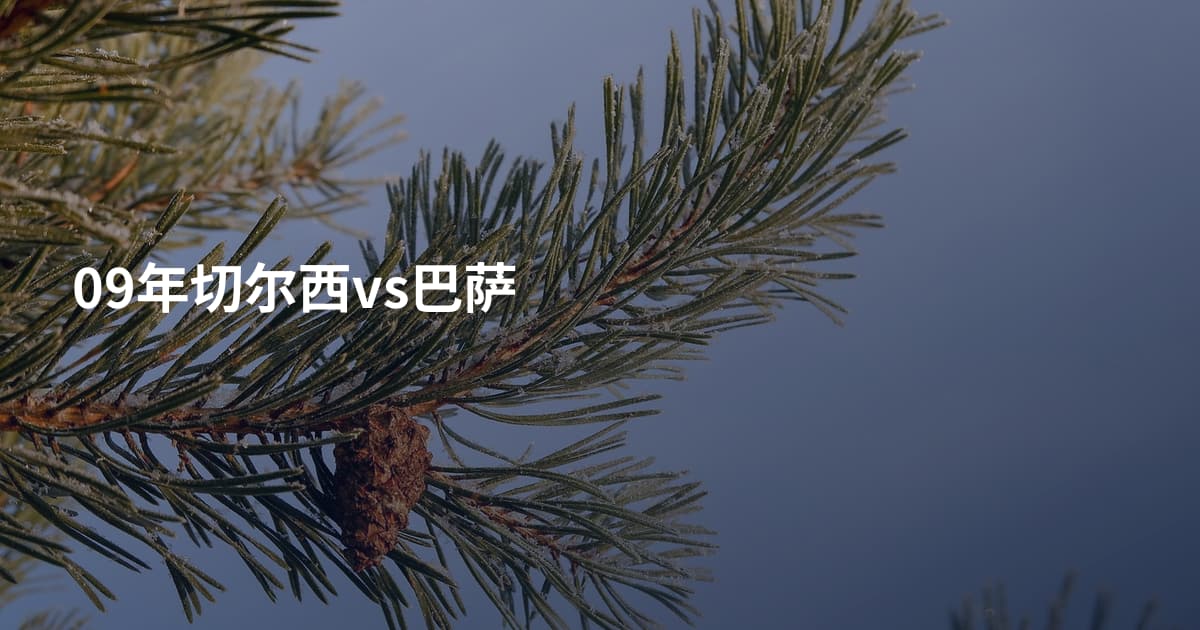 09年切尔西vs巴萨