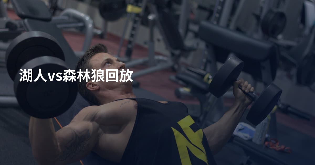 湖人vs森林狼回放