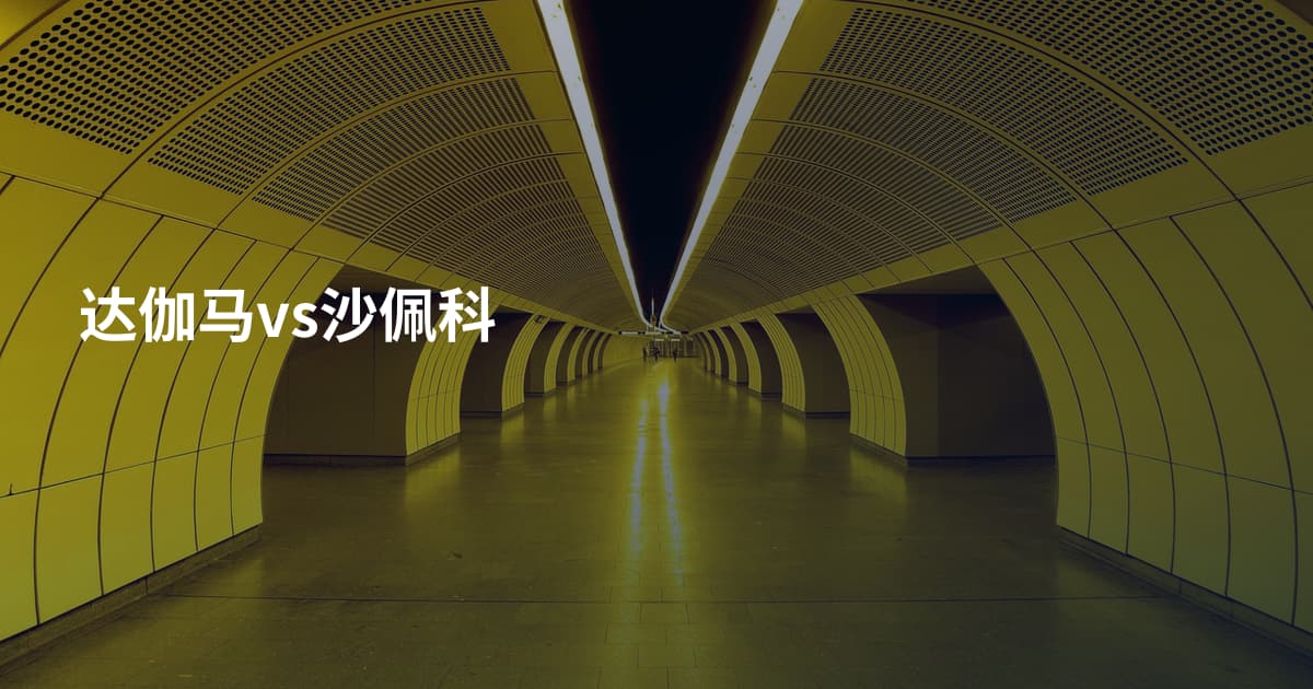 达伽马vs沙佩科