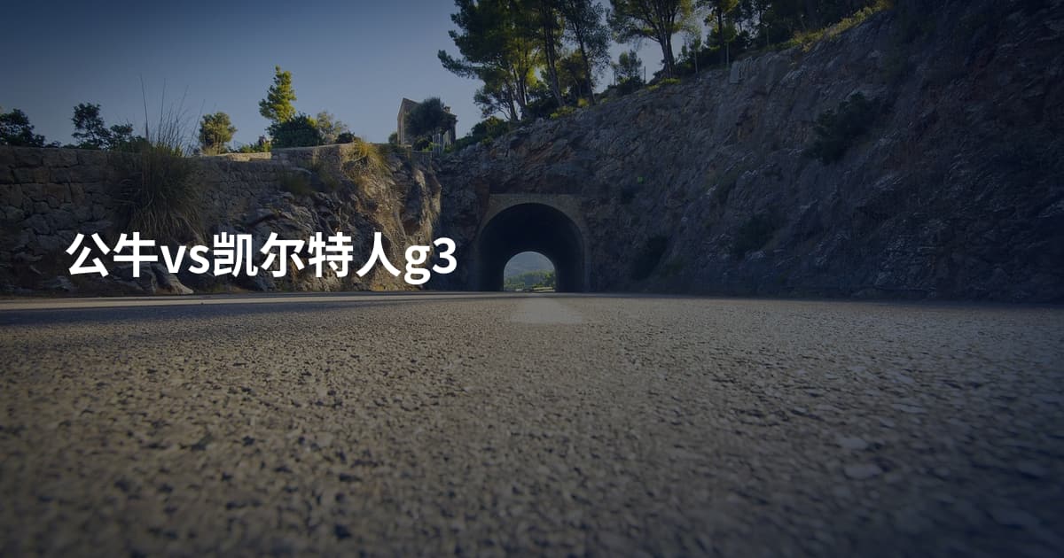 公牛vs凯尔特人g3