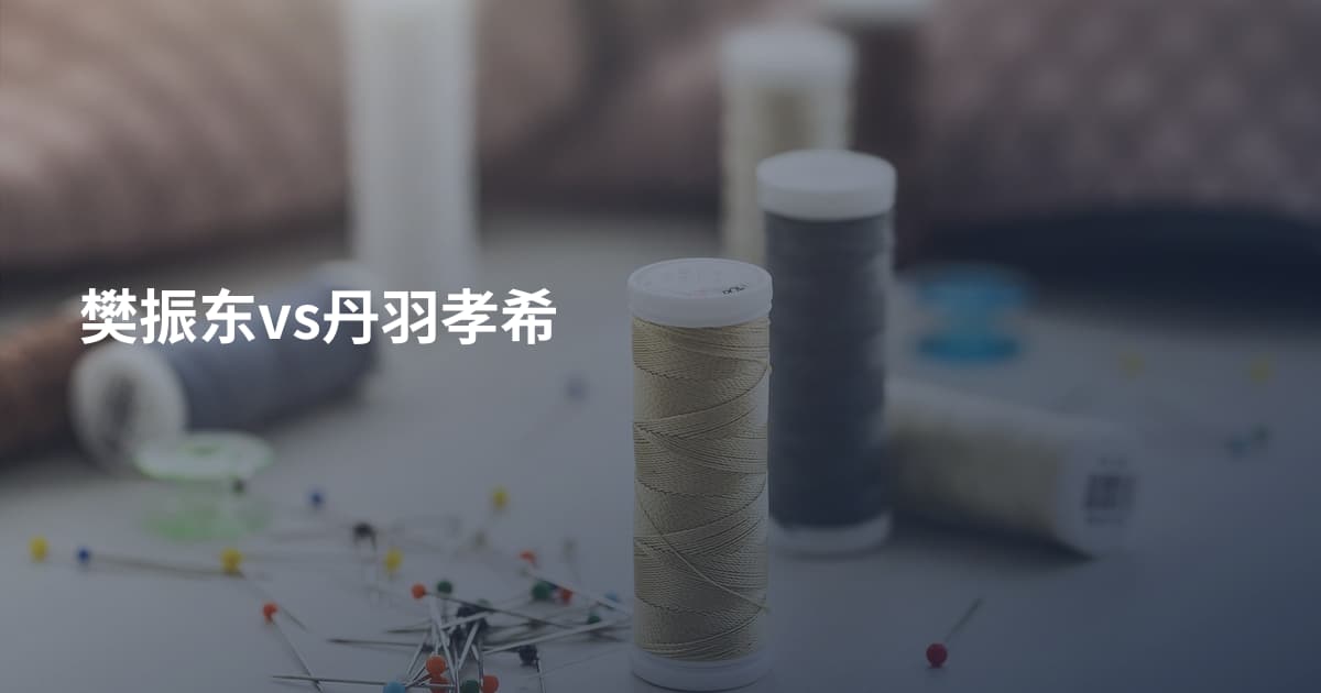 樊振东vs丹羽孝希