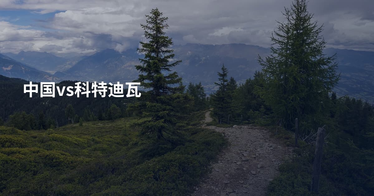 中国vs科特迪瓦
