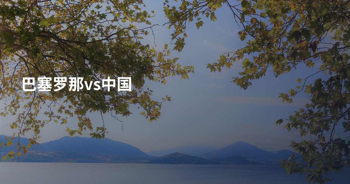 巴塞罗那vs中国