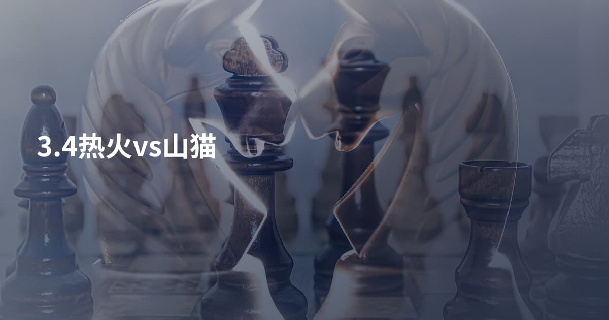 3.4热火vs山猫