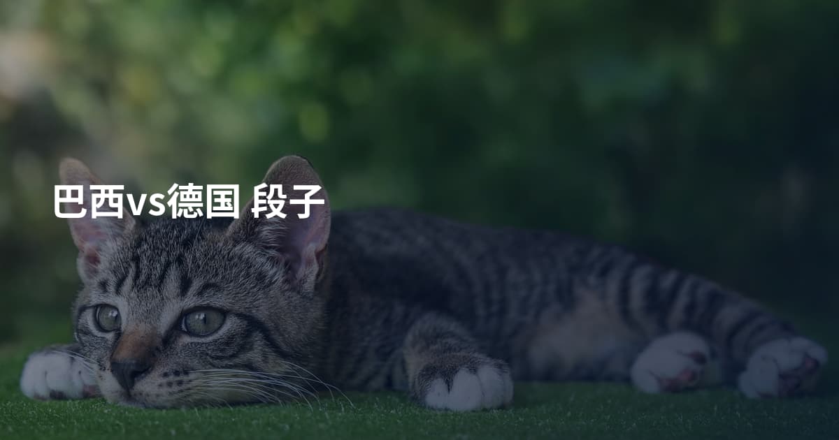 巴西vs德国 段子