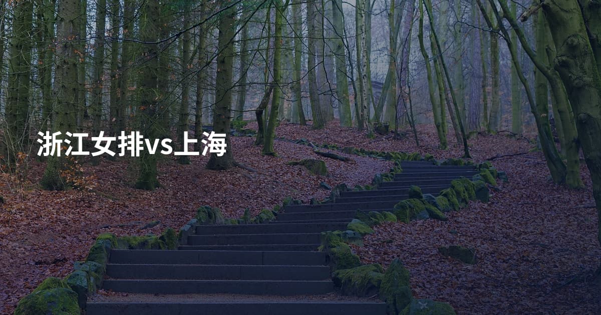 浙江女排vs上海