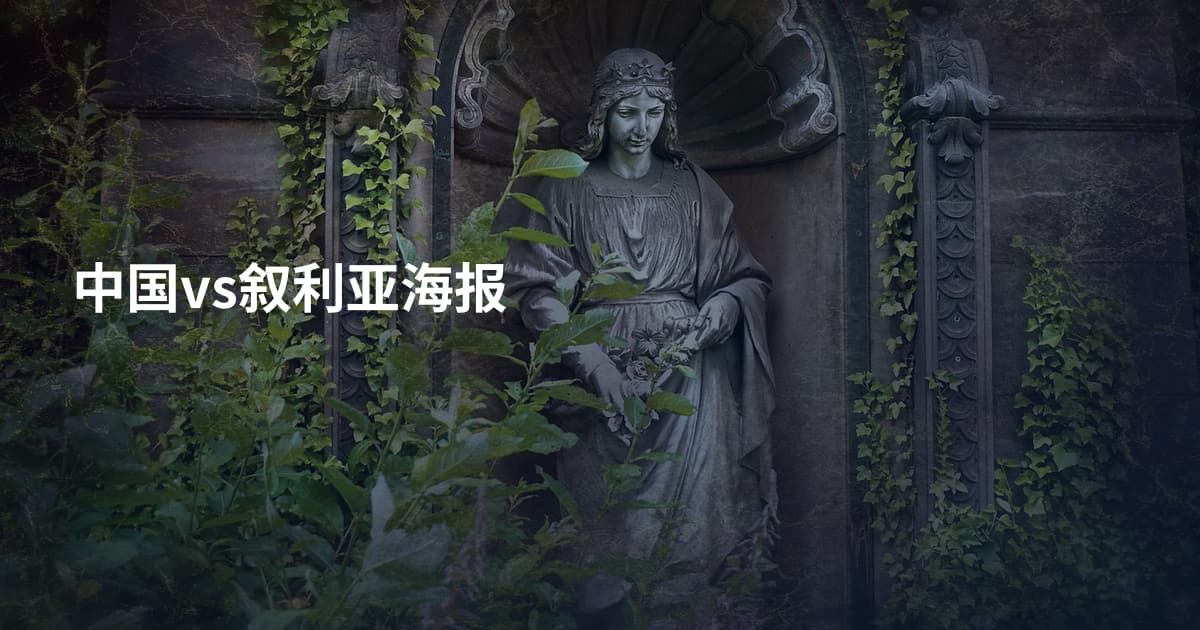 中国vs叙利亚海报