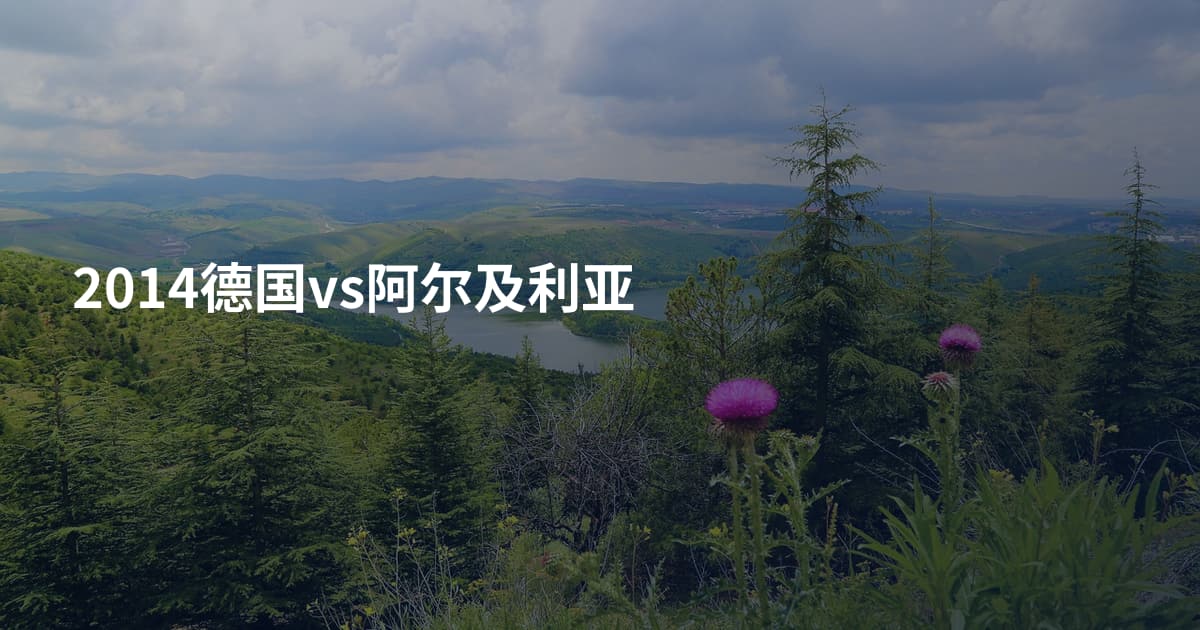 2014德国vs阿尔及利亚