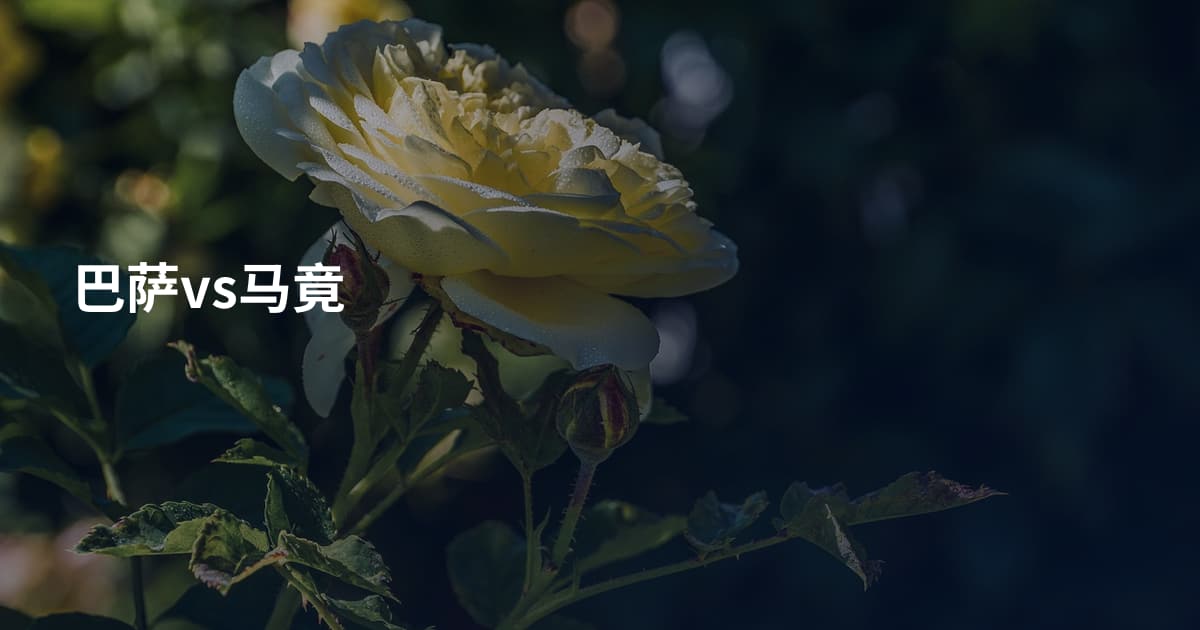 巴萨vs马竟