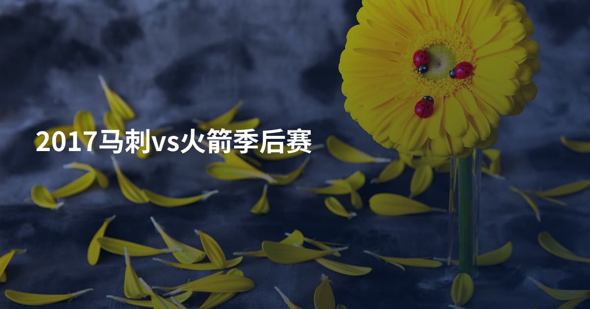 2017马刺vs火箭季后赛