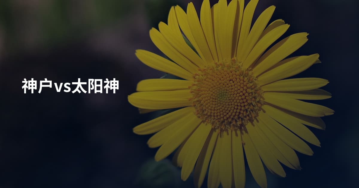 神户vs太阳神