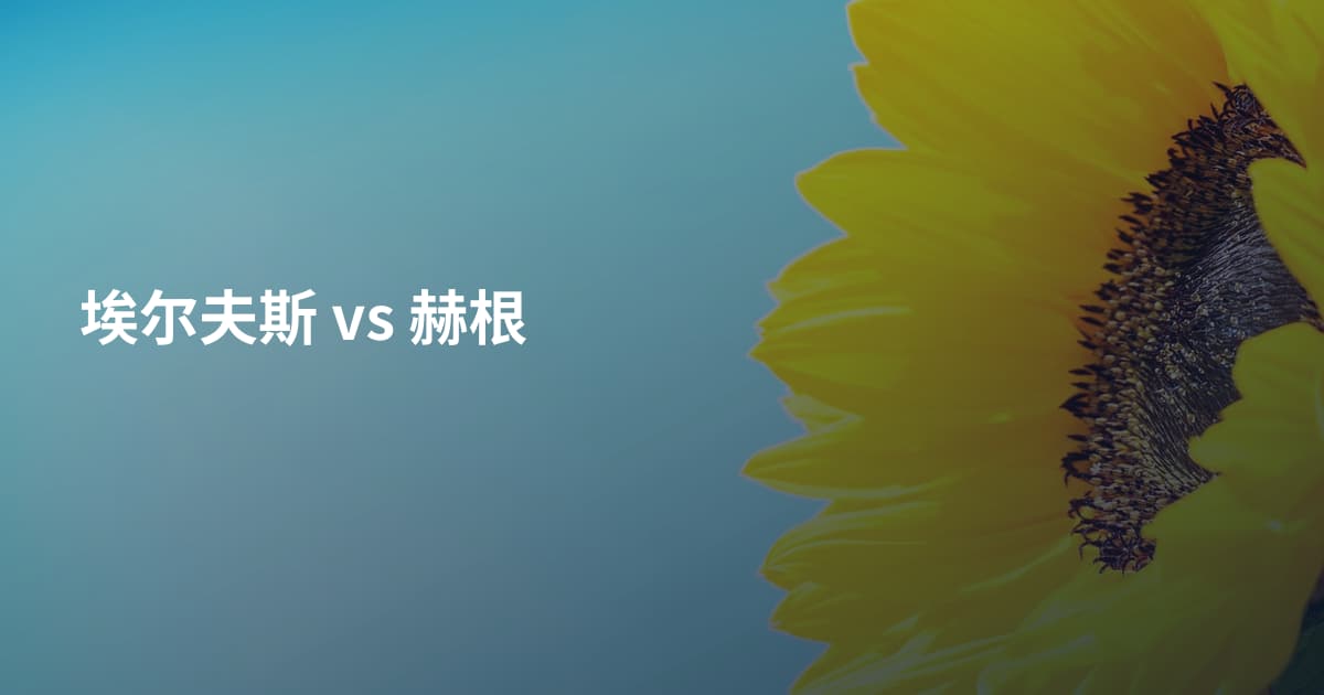 埃尔夫斯 vs 赫根