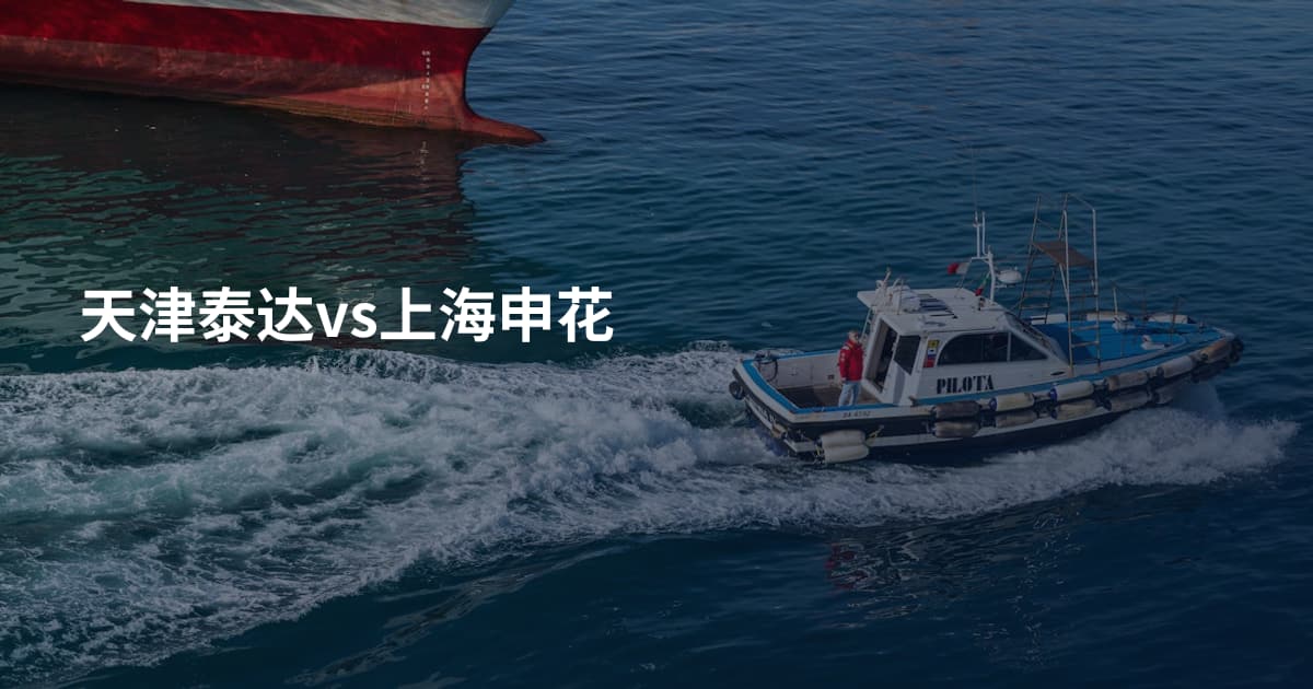 天津泰达vs上海申花