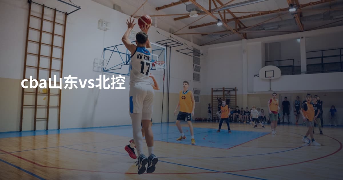 cba山东vs北控