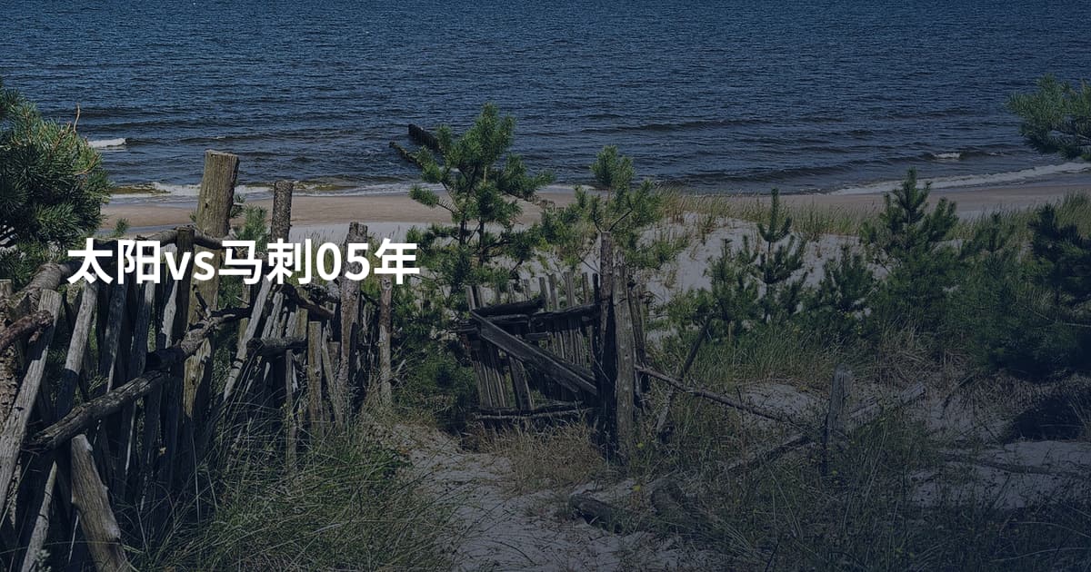 太阳vs马刺05年