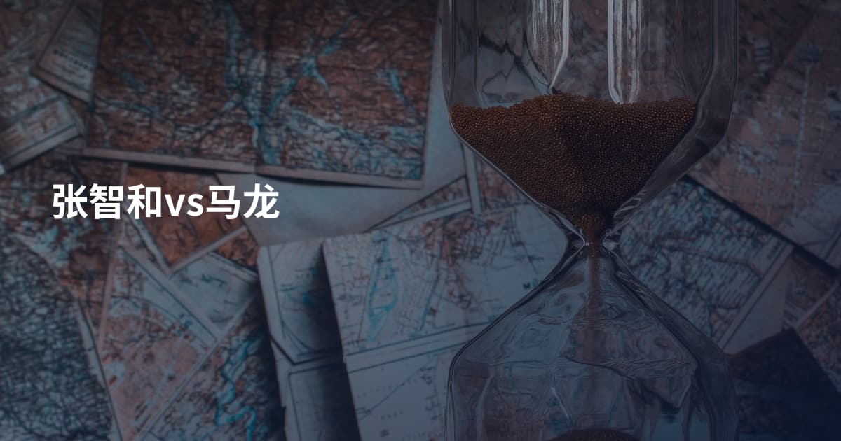 张智和vs马龙