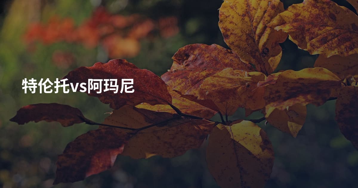 特伦托vs阿玛尼
