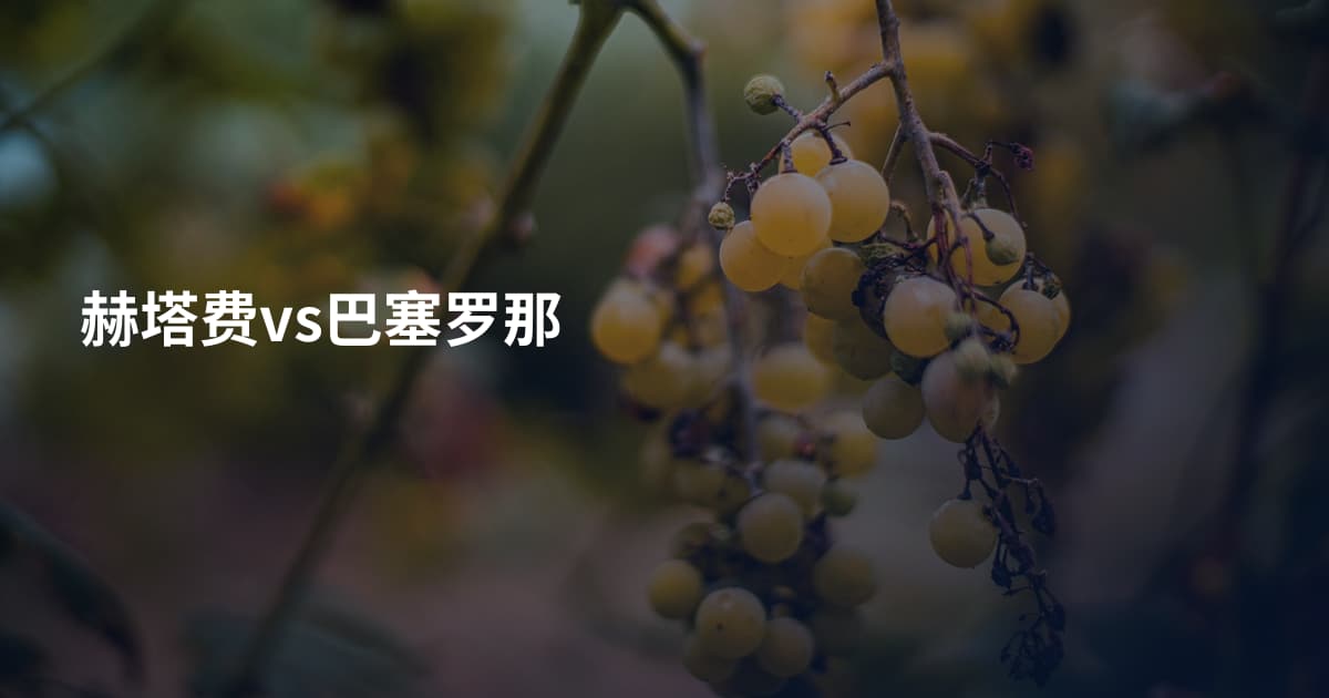 赫塔费vs巴塞罗那