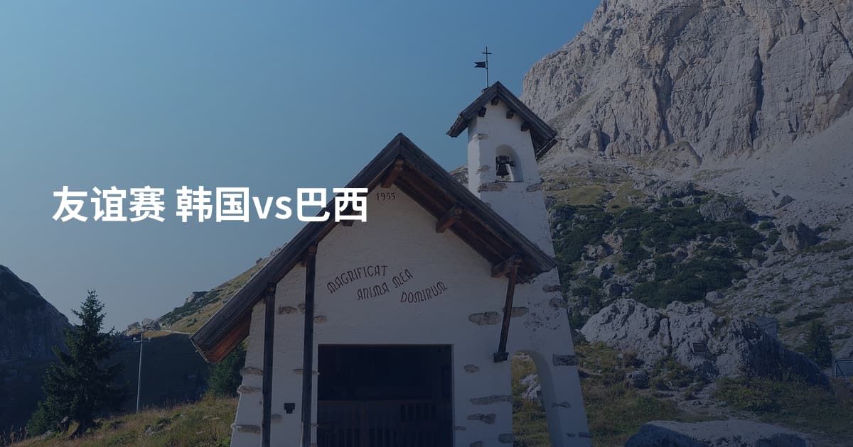 友谊赛 韩国vs巴西