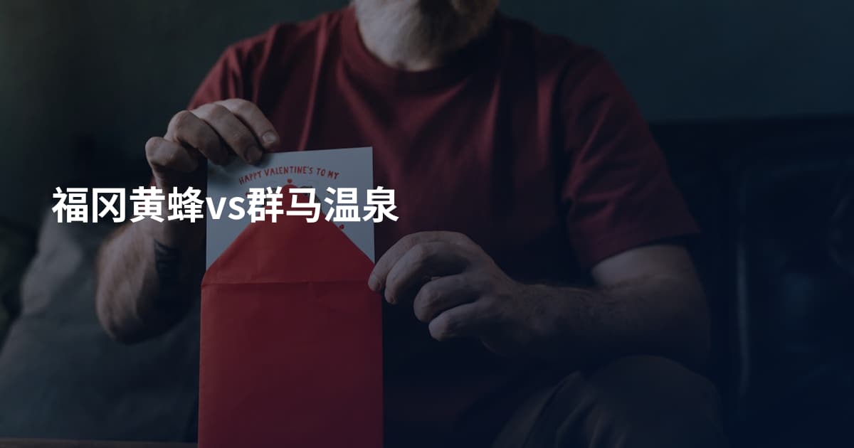 福冈黄蜂vs群马温泉