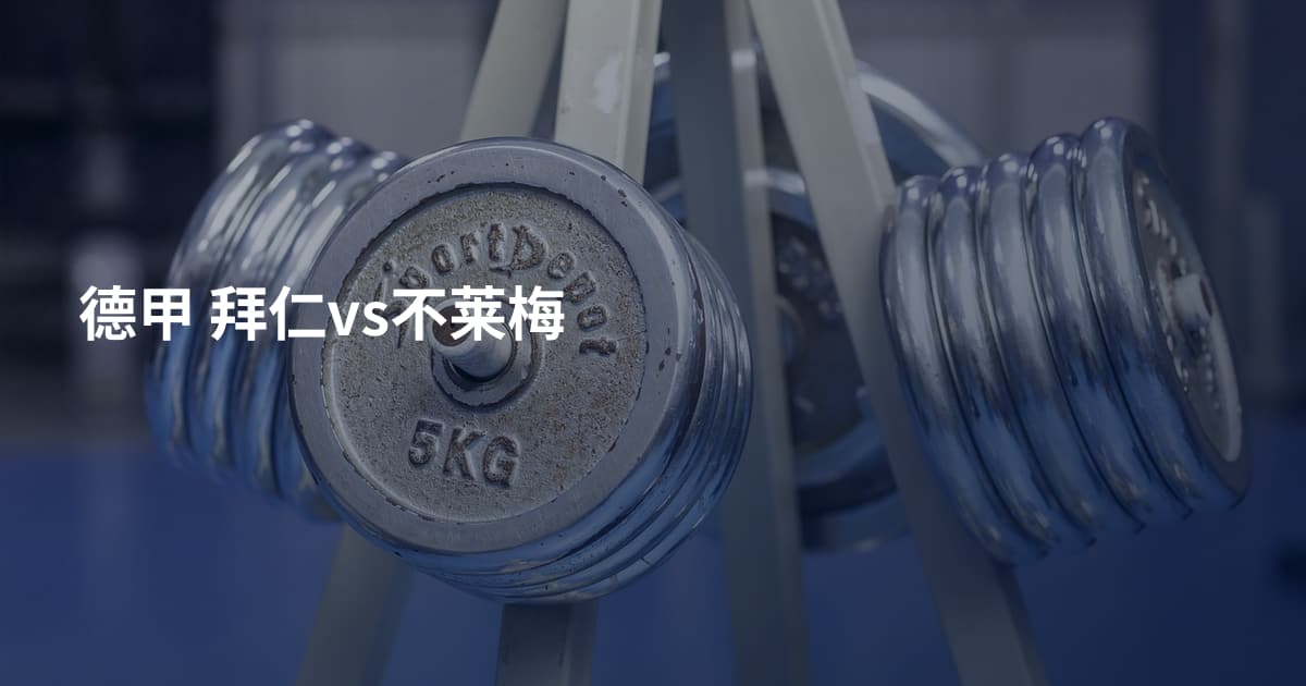 德甲 拜仁vs不莱梅
