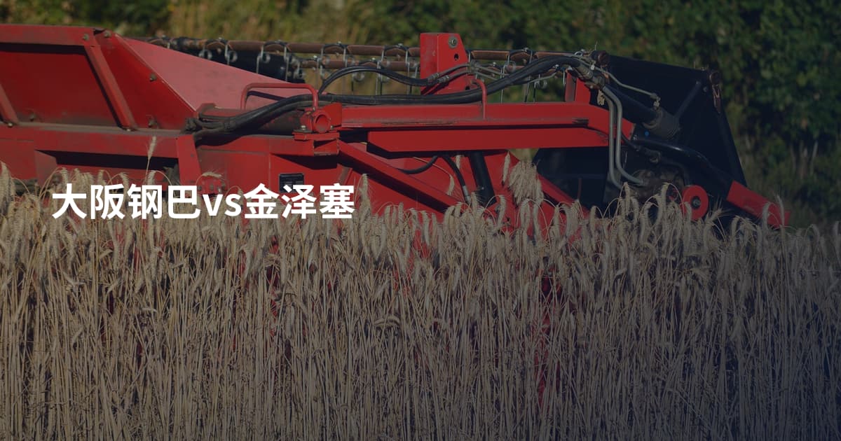 大阪钢巴vs金泽塞