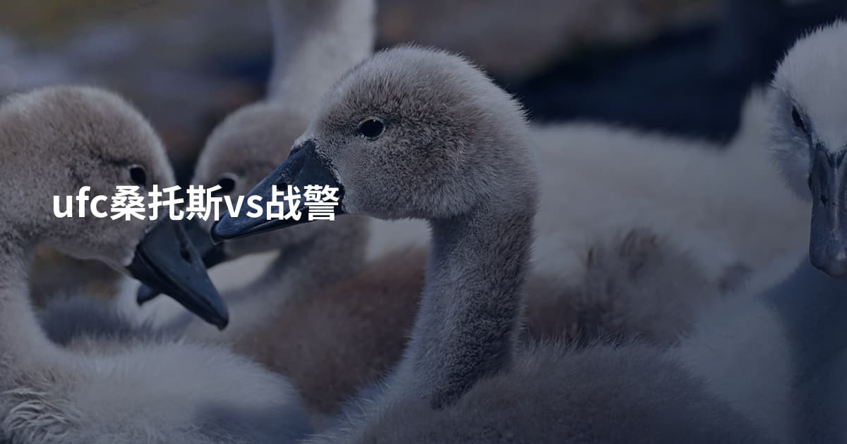 ufc桑托斯vs战警