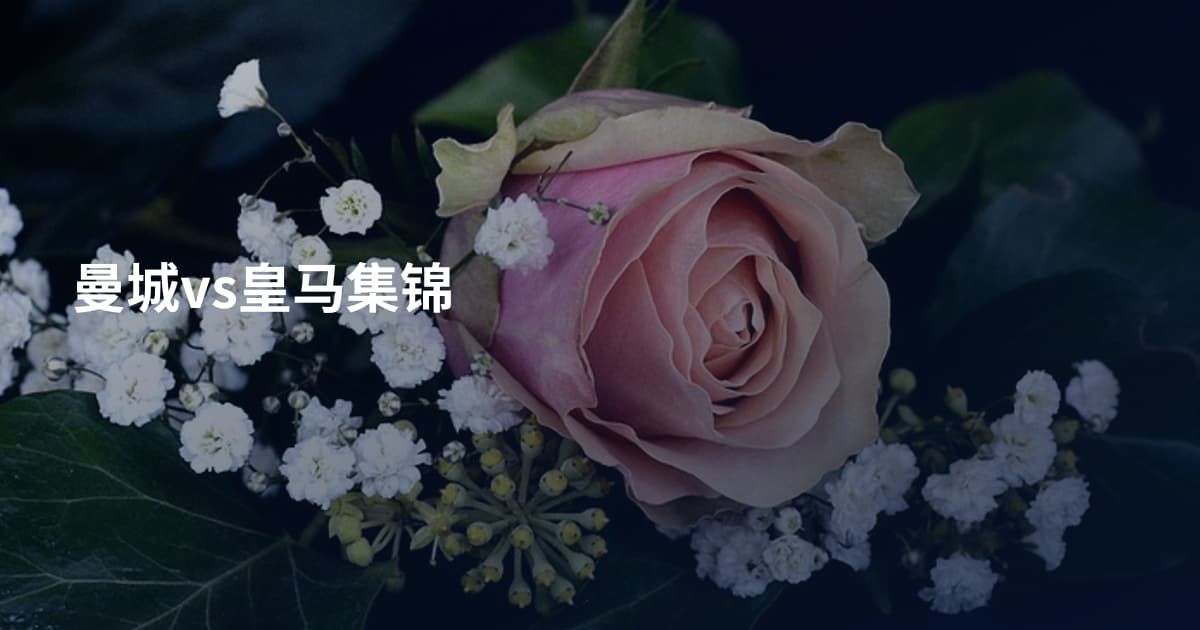 曼城vs皇马集锦