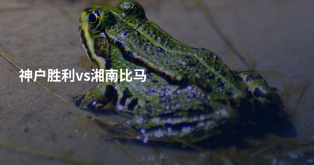 神户胜利vs湘南比马