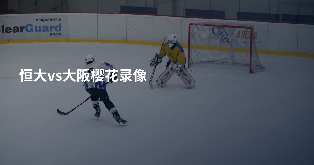 恒大vs大阪樱花录像