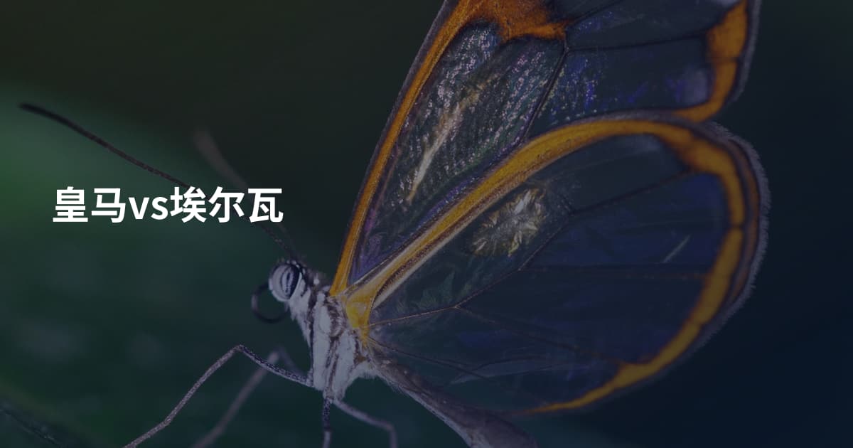 皇马vs埃尔瓦