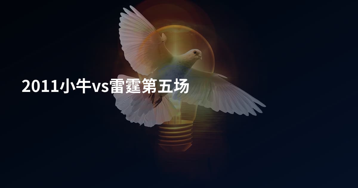 2011小牛vs雷霆第五场