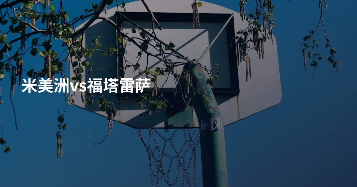 米美洲vs福塔雷萨