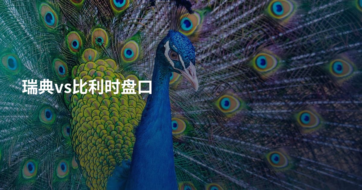 瑞典vs比利时盘口