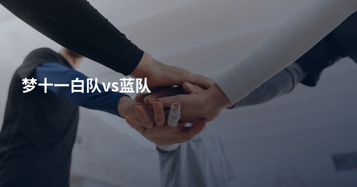 梦十一白队vs蓝队