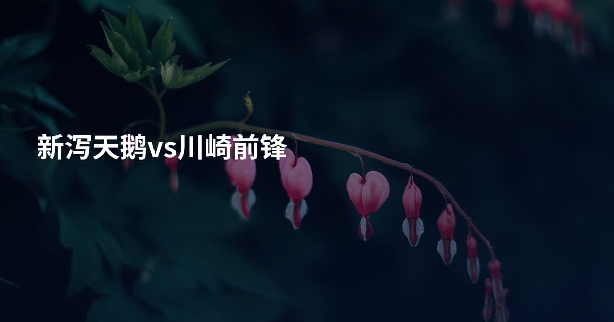 新泻天鹅vs川崎前锋