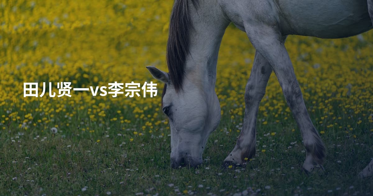 田儿贤一vs李宗伟