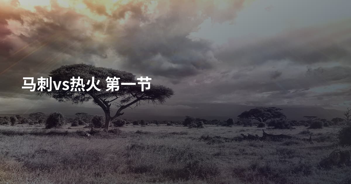 马刺vs热火 第一节