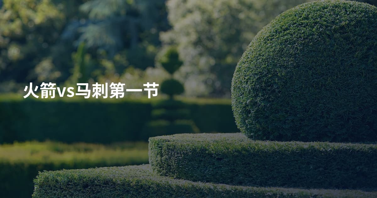 火箭vs马刺第一节