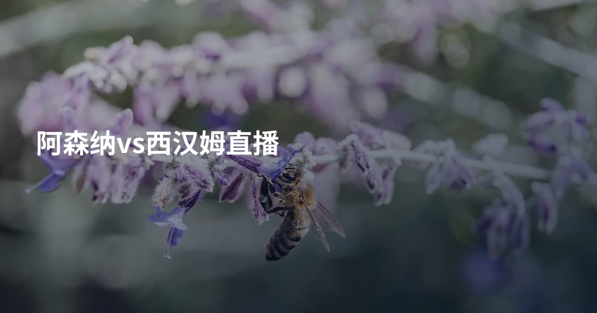 阿森纳vs西汉姆直播