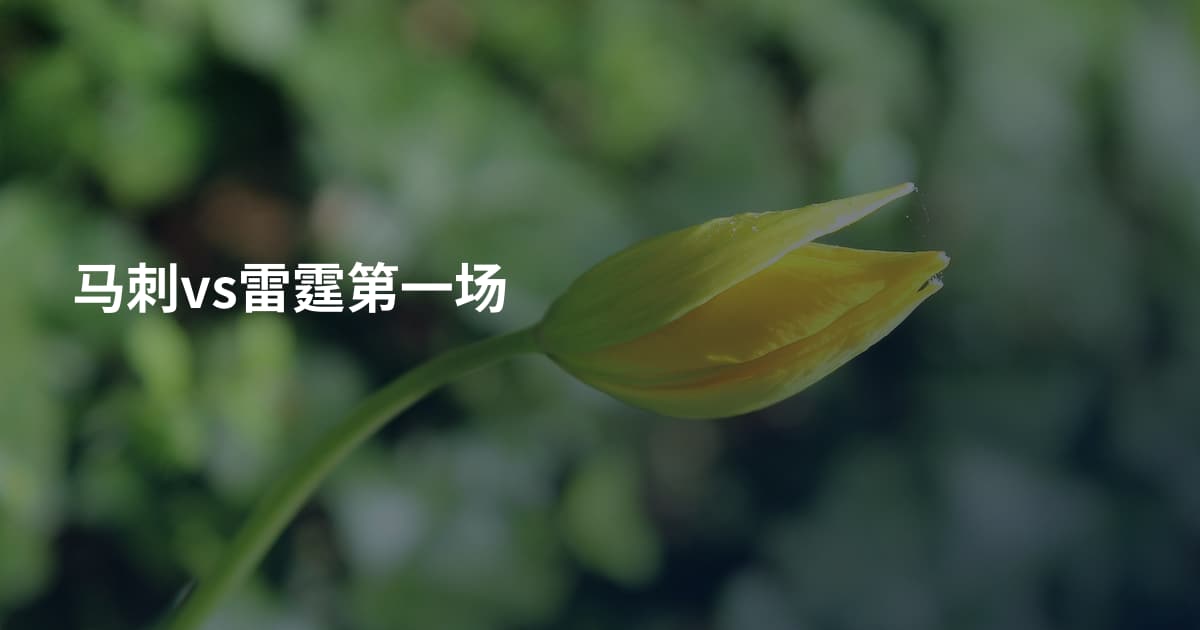 马刺vs雷霆第一场