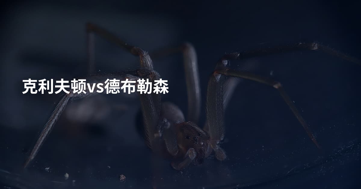 克利夫顿vs德布勒森
