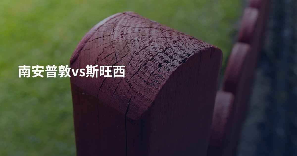 南安普敦vs斯旺西