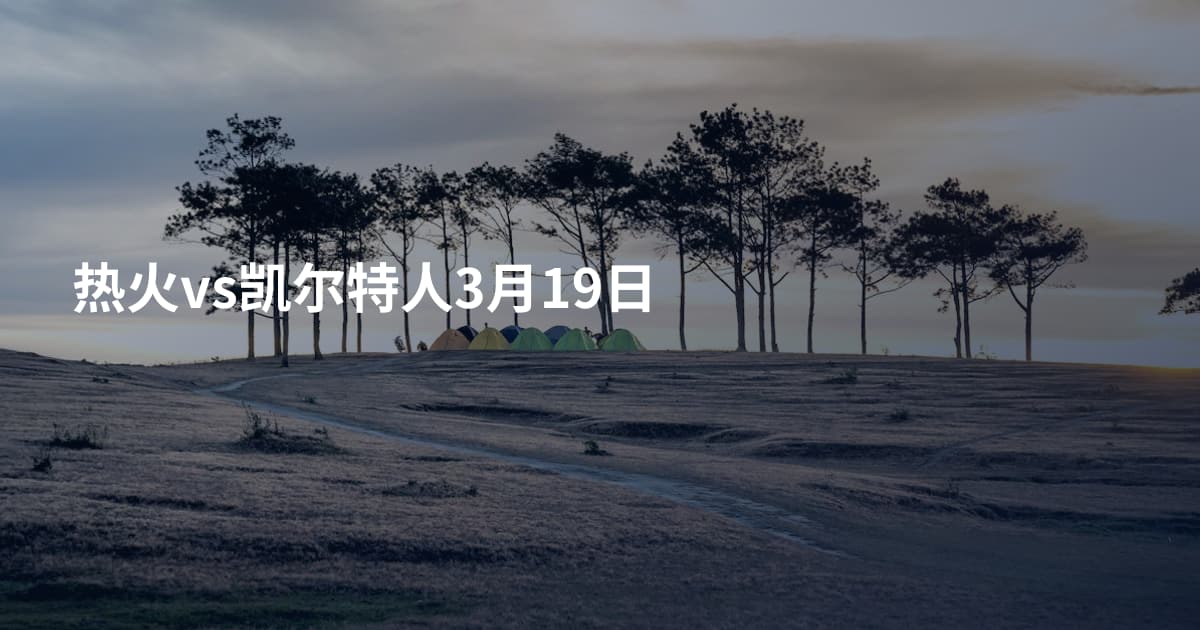 热火vs凯尔特人3月19日