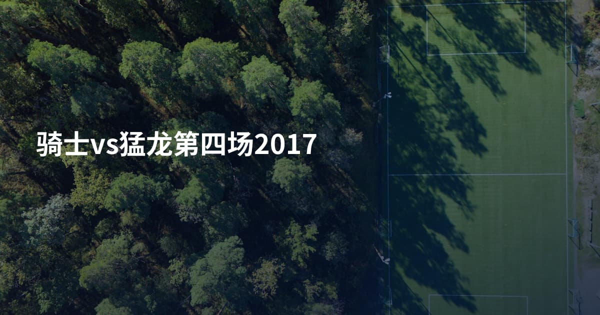 骑士vs猛龙第四场2017