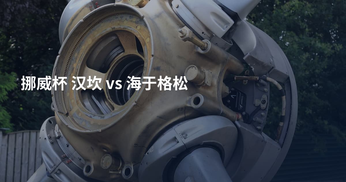 挪威杯 汉坎 vs 海于格松